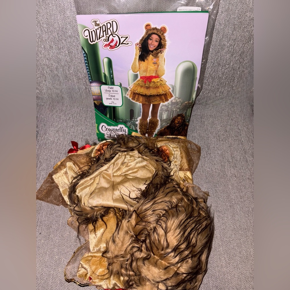 Wizard of Oz Kids “Cowardly Lion” Halloween Costume